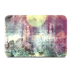 Frosty Pale Moon Plate Mats by digitaldivadesigns