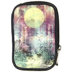 Frosty Pale Moon Compact Camera Cases by digitaldivadesigns