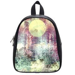 Frosty Pale Moon School Bags (small)  by digitaldivadesigns