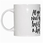 Dog person White Mugs Left