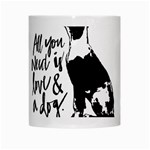 Dog person White Mugs Center