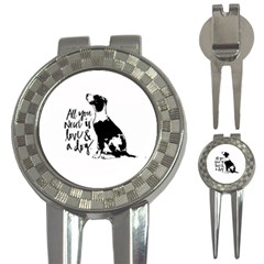 Dog Person 3-in-1 Golf Divots by Valentinaart