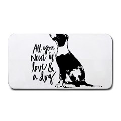 Dog Person Medium Bar Mats by Valentinaart