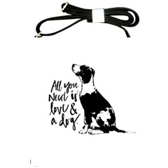 Dog Person Shoulder Sling Bags by Valentinaart