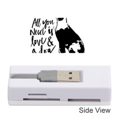 Dog Person Memory Card Reader (stick)  by Valentinaart