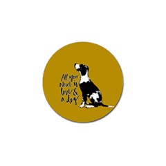 Dog Person Golf Ball Marker by Valentinaart