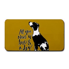 Dog Person Medium Bar Mats by Valentinaart