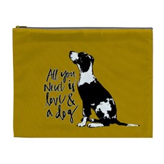 Dog Person Cosmetic Bag (xl) by Valentinaart