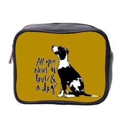 Dog Person Mini Toiletries Bag 2-side