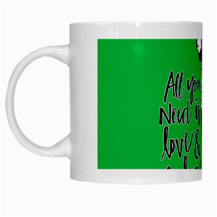 Dog person White Mugs