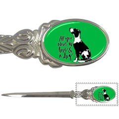 Dog Person Letter Openers by Valentinaart