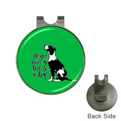 Dog Person Hat Clips With Golf Markers by Valentinaart