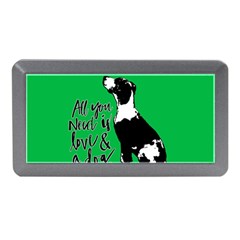 Dog Person Memory Card Reader (mini) by Valentinaart