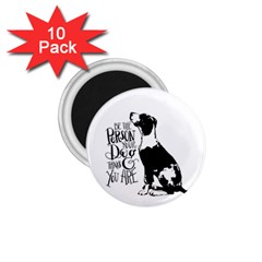 Dog Person 1 75  Magnets (10 Pack)  by Valentinaart