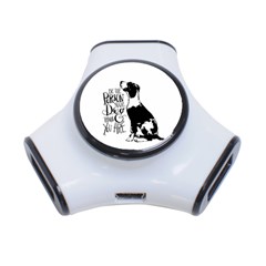 Dog Person 3-port Usb Hub by Valentinaart