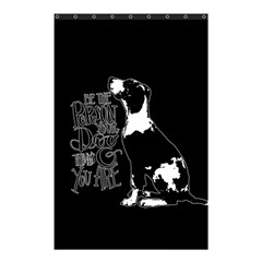 Dog Person Shower Curtain 48  X 72  (small)  by Valentinaart