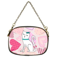 Cute Cat Character Chain Purses (two Sides)  by TastefulDesigns