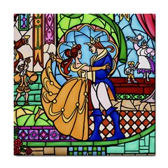 Happily Ever After 1   Beauty And The Beast Tile Coasters by storybeth