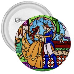 Happily Ever After 1 - Beauty And The Beast  3  Button