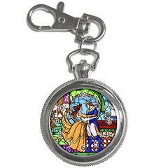 Happily Ever After 1 - Beauty And The Beast  Key Chain Watch by storybeth