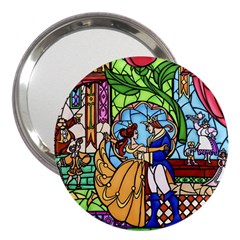 Happily Ever After 1   Beauty And The Beast 3  Handbag Mirrors by storybeth