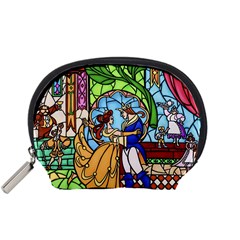 Happily Ever After 1   Beauty And The Beast Accessory Pouches (small)  by storybeth