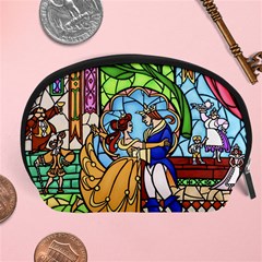 Happily Ever After 1   Beauty And The Beast Accessory Pouches (large)  by storybeth