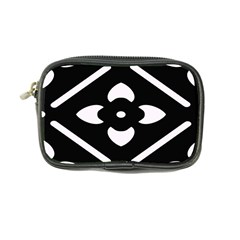 Black And White Pattern Background Coin Purse by Nexatart