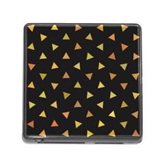 Shapes Abstract Triangles Pattern Memory Card Reader (square) by Nexatart