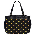 Shapes Abstract Triangles Pattern Office Handbags (2 Sides)  Front