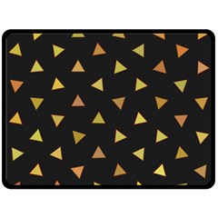 Shapes Abstract Triangles Pattern Fleece Blanket (large)  by Nexatart