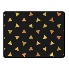 Shapes Abstract Triangles Pattern Fleece Blanket (small) by Nexatart