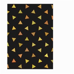 Shapes Abstract Triangles Pattern Large Garden Flag (two Sides) by Nexatart