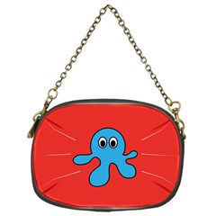 Creature Forms Funny Monster Comic Chain Purses (one Side)  by Nexatart