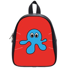 Creature Forms Funny Monster Comic School Bags (small)  by Nexatart