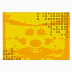 Texture Yellow Abstract Background Large Glasses Cloth by Nexatart