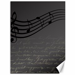 Music Clef Background Texture Canvas 36  X 48   by Nexatart