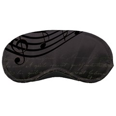 Music Clef Background Texture Sleeping Masks by Nexatart