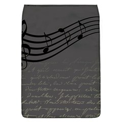 Music Clef Background Texture Flap Covers (l)  by Nexatart