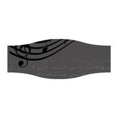 Music Clef Background Texture Stretchable Headband by Nexatart