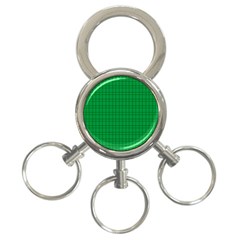 Pattern Green Background Lines 3-ring Key Chains by Nexatart