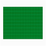 Pattern Green Background Lines Small Glasses Cloth Front