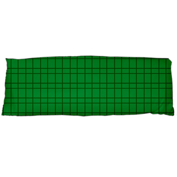 Pattern Green Background Lines Body Pillow Case (Dakimakura)