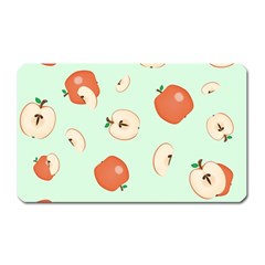 Apple Fruit Background Food Magnet (rectangular) by Nexatart