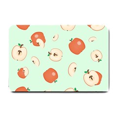 Apple Fruit Background Food Small Doormat 