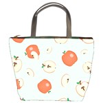 Apple Fruit Background Food Bucket Bags Front