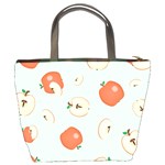 Apple Fruit Background Food Bucket Bags Back