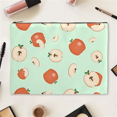 Apple Fruit Background Food Cosmetic Bag (xl) by Nexatart