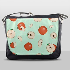 Apple Fruit Background Food Messenger Bags by Nexatart