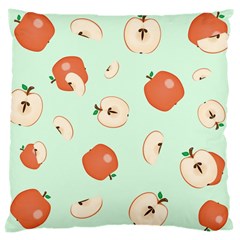 Apple Fruit Background Food Large Cushion Case (one Side) by Nexatart